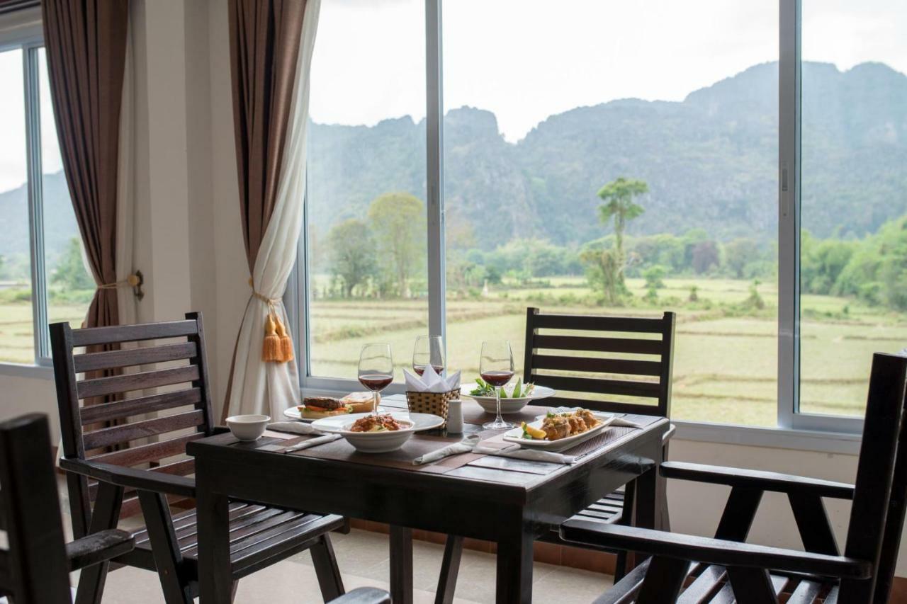 Vang Vieng Savanh Sunset View Resort Екстер'єр фото